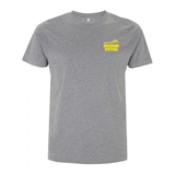 Riverside Festival Grey with Yellow Logo T-Shirt 